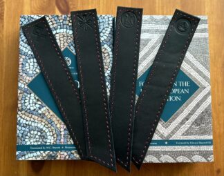 Leather bookmarks